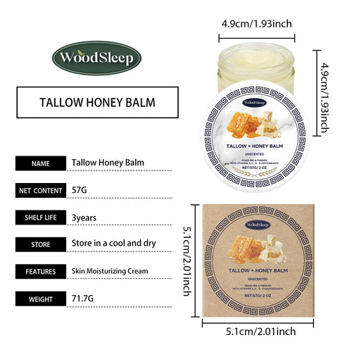 Avelune Tallow & Honey Balm